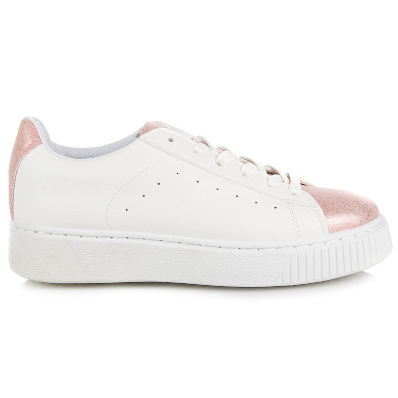 Zapatillas deportivas con estampado de serpiente blanco Zapatillas deportivas con estampado de serpiente blanco