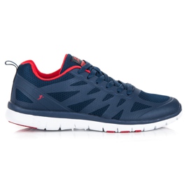 Zapatos deportivos azul marino rojo Zapatos deportivos azul marino rojo
