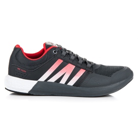 Zapatos deportivos con cordones gris