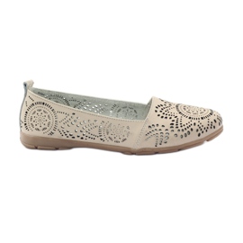 Filippo Bailarinas caladas Lords F 080 beige