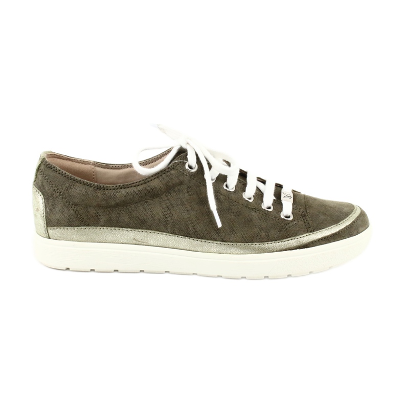 Deportivas mujer caprice de piel 23654 verde