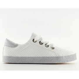 Deportivas blancas de mujer AK03P Blanco