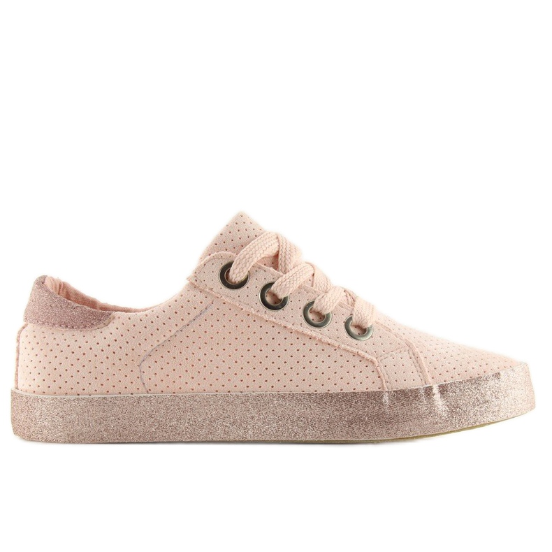 Deportivas rosas de mujer AK03P Rosa rosado