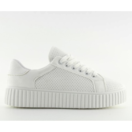 AX02 zapatillas creepers blancas blanco