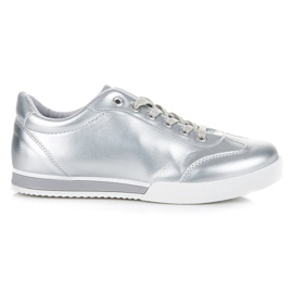 Vices Zapatos deportivos plateados gris