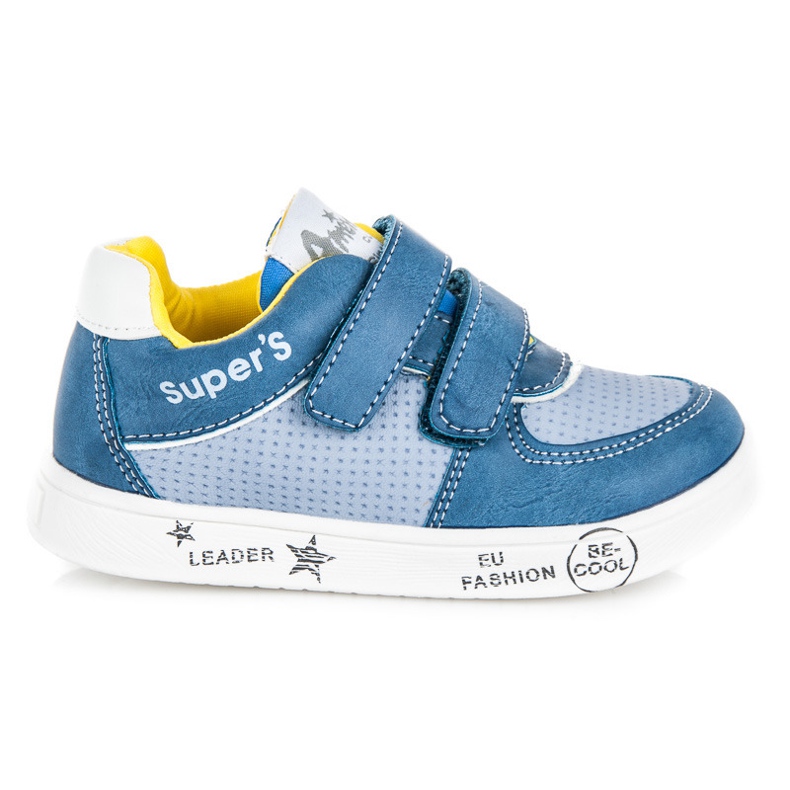 American Club Zapatillas de velcro azul