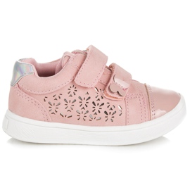 American Club Botines Rosa Con Estampado