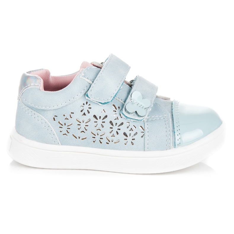 American Club Zapatos azules con estampado