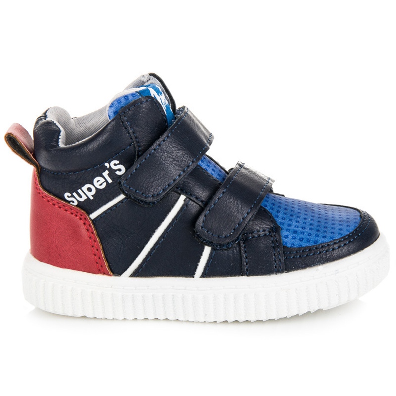 Calzado encima del tobillo American Club azul