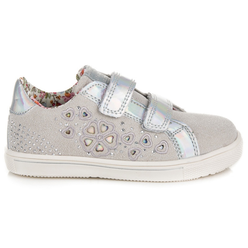 American Club Zapatillas de deporte con estilo de las niñas gris