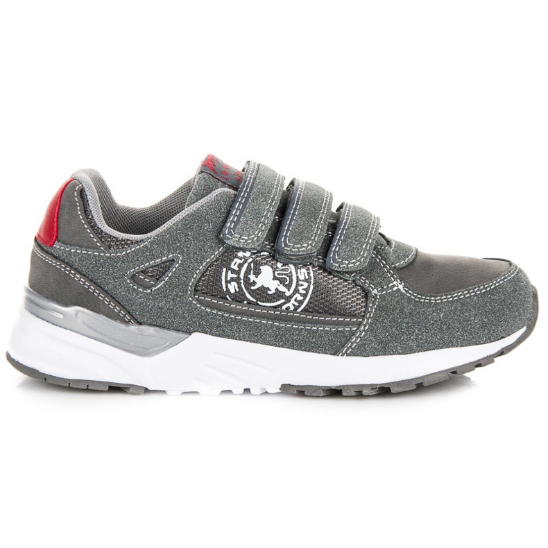 American Club Zapatos cómodos para niño gris
