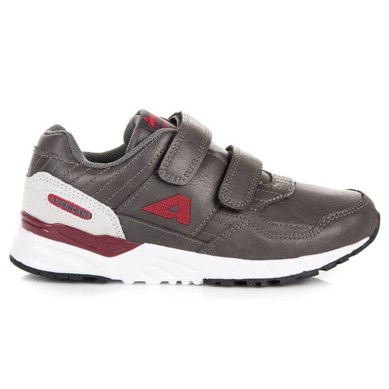 American Club Calzado en velcro club americano gris