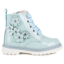 American Club Zapatillas Zip Club Americano azul