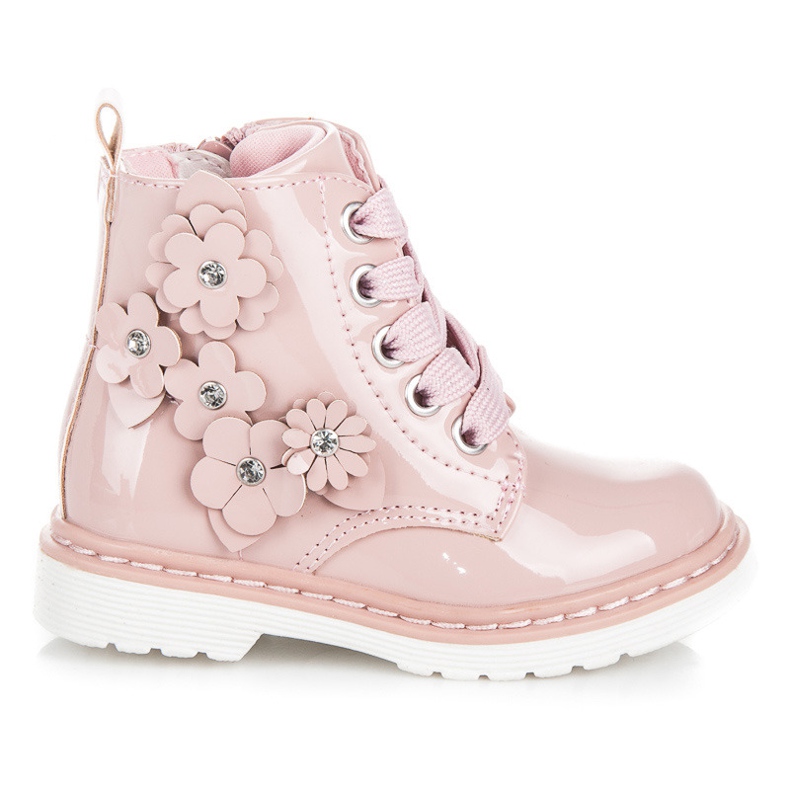 American Club Zapatos americanos de cordones. rosado