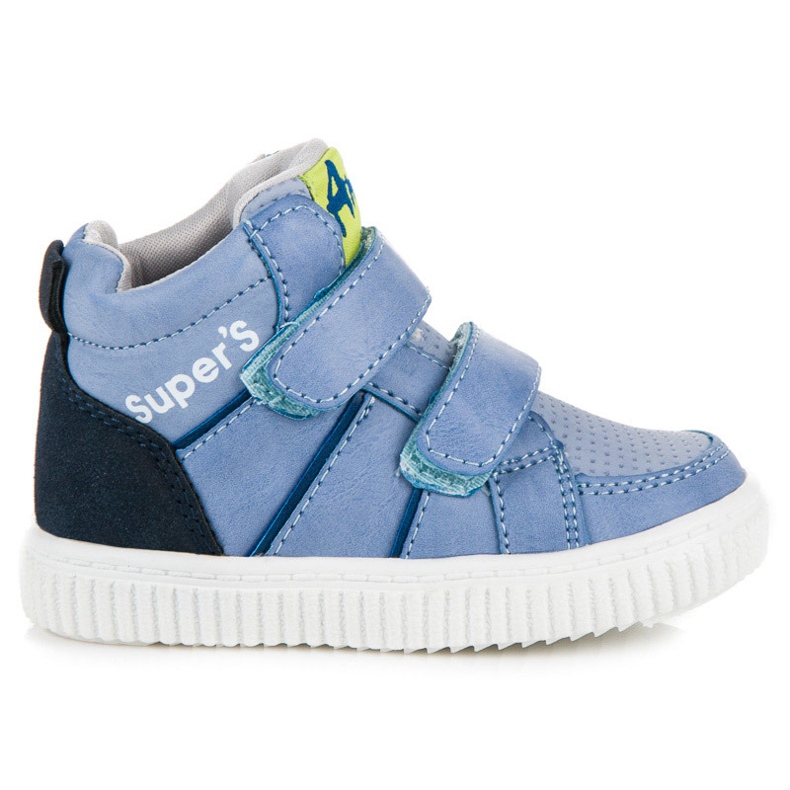 American Club Zapatos de club americano por encima del tobillo azul