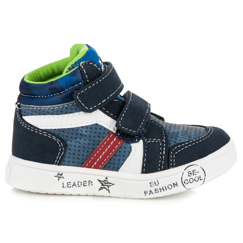 American Club Zapatillas American velcro azul