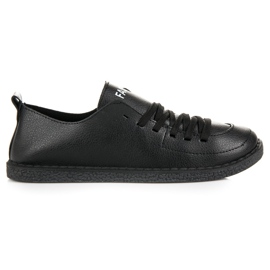 Seastar Zapatillas negras con cordones negro