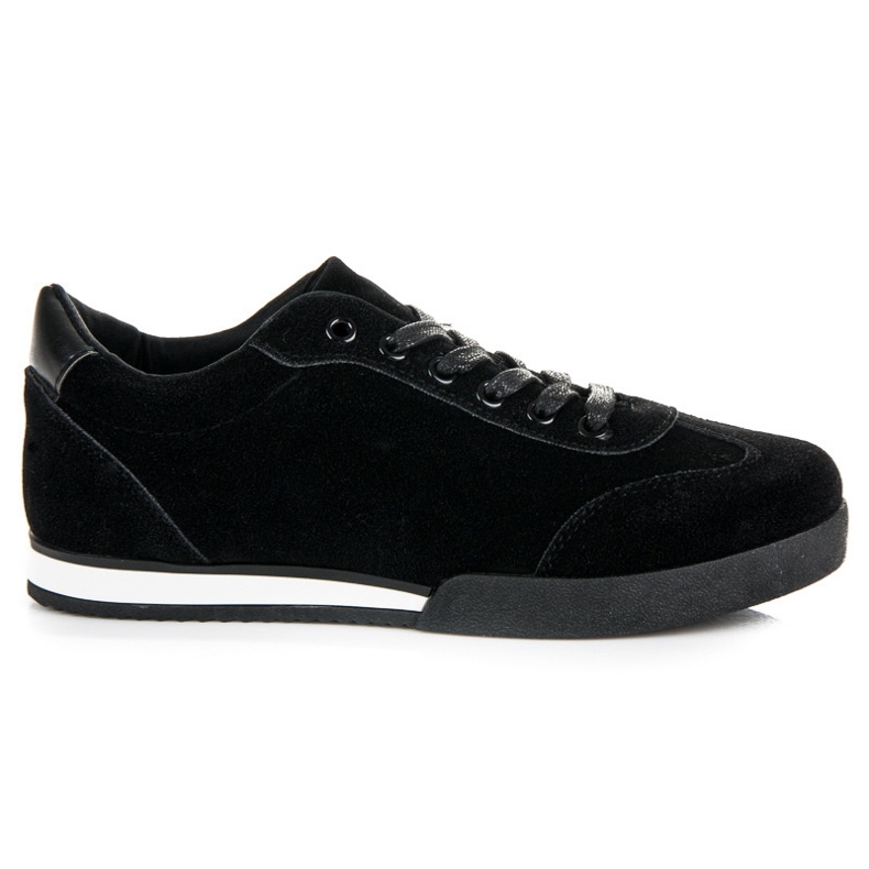 Vices Vicios de calzado deportivo de gamuza negro