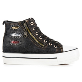 Zapatillas vaqueras Mcarthur negro Zapatillas vaqueras Mcarthur negro