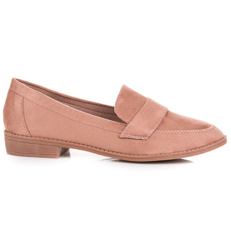 Comer Mocasín ante rosa rosado