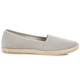 New Tlck Slipons de gamuza gris