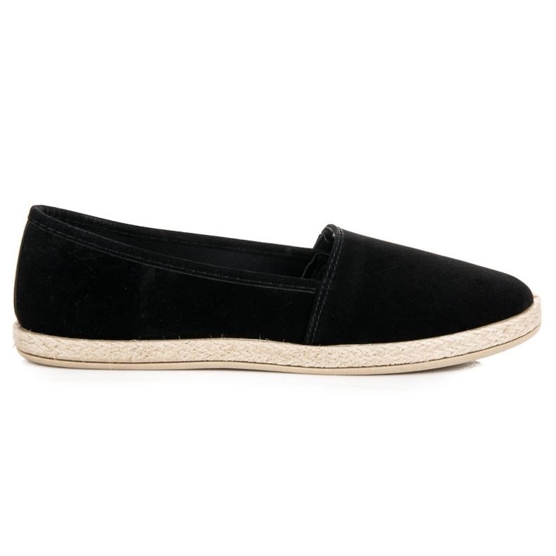 New Tlck Slipons de gamuza negro