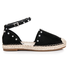 Seastar Alpargatas Planas Sandalias negro