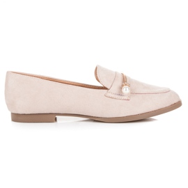 Seastar Mocasines con Perlas beige