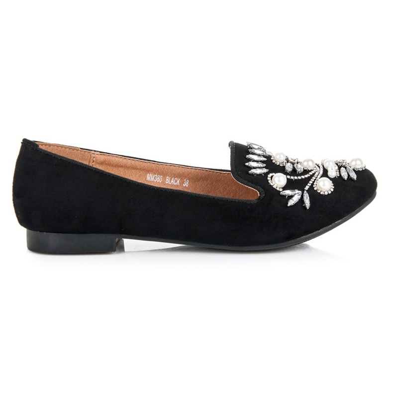 Lovery Mocasines Decorativos Negros