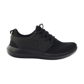 American Club Zapatos deportivos para correr para hombre American 1772 negro