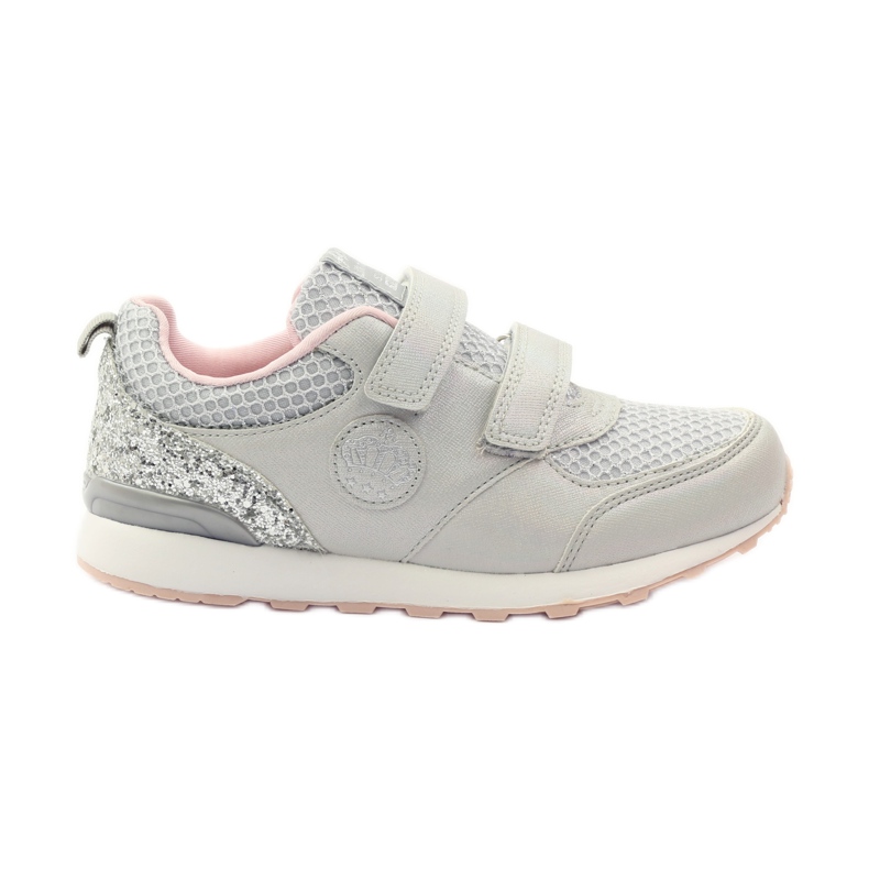 American Club Sport Velcro Americano 16211 plata gris