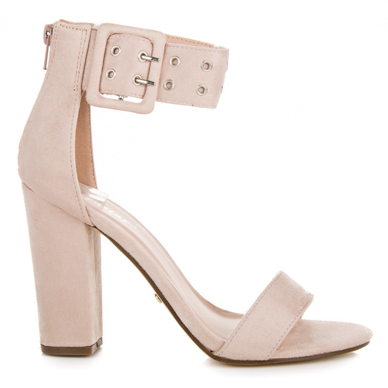 Seastar Sandalias rockeras con cremallera marrón