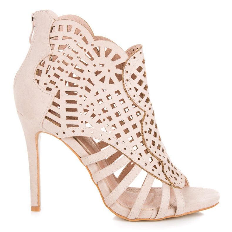 Seastar Sandalias caladas con cremallera marrón Seastar Sandalias caladas con cremallera marrón