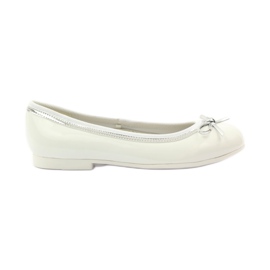 American Club Bailarinas con lazo americano blanco
