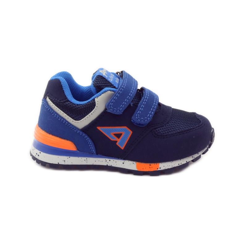 American Club zapatillas americanas 15110 azul marino naranja