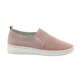 Cuero Slipony Filippo 063 rosado