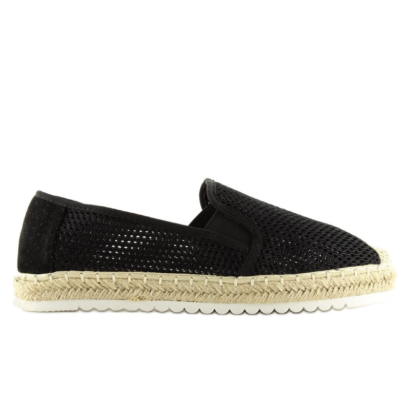 Alpargatas sin cordones BB03P Negro