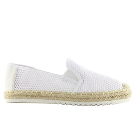 Alpargatas sin cordones blanco BB03P Blanco