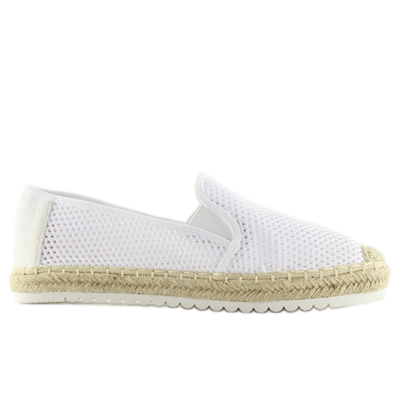 Alpargatas sin cordones blanco BB03P Blanco