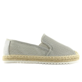 Alpargatas grises sin cordones BB03P Gris