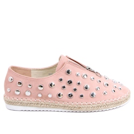 Alpargatas con tachuelas rosas 9039-28 Pink rosado
