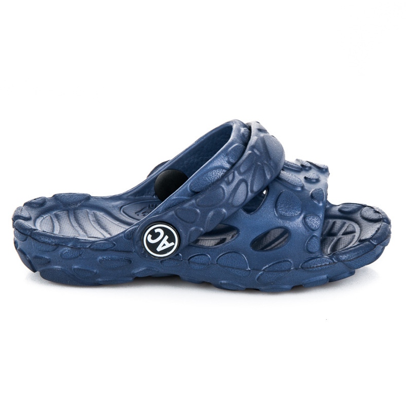 American Club Zapatillas de piscina americanas azul