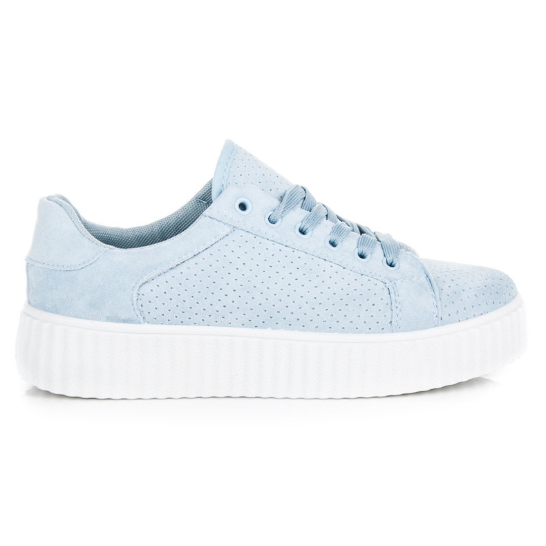 Seastar Zapatillas de gamuza en la plataforma azul