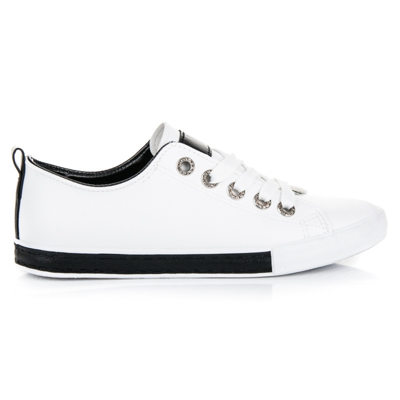 Zapatillas con cordones blanco Zapatillas con cordones blanco