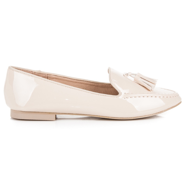 Vices Mordazas mocasines lacados marrón