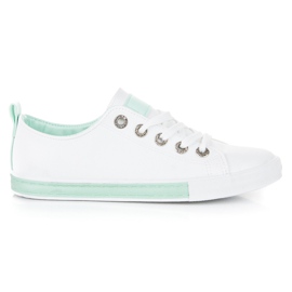 Zapatillas con cordones blanco Zapatillas con cordones blanco