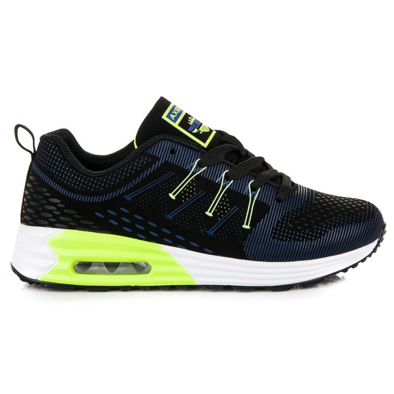 Ax Boxing Calzado deportivo cómodo negro azul verde