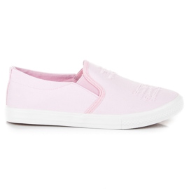 Seastar Zapatillas sin cordones rosas rosado