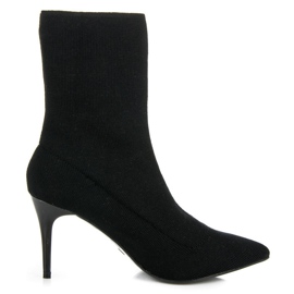 Seastar Botines sin cordones para la primavera negro