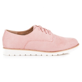 Seastar Zapatos calados atados rosado